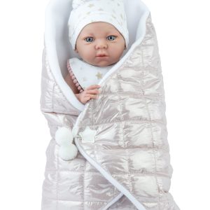 MUÑECA BEBÉ 38 CM. MINI BABY NANA ROSA