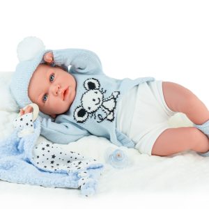 MUÑECA BEBÉ REBORN 45 CM. LUKA MOUSE