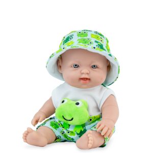 MUÑECA BEBÉ 28 CM. CUCO BABY FROGGY